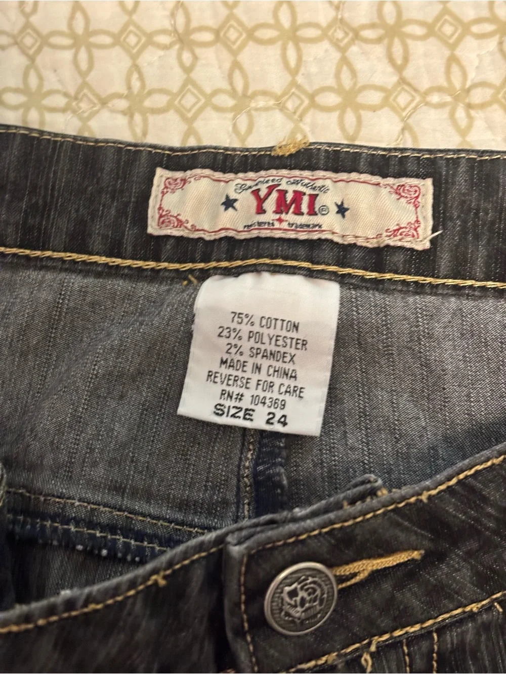 Ymi Jeans distressed vintage